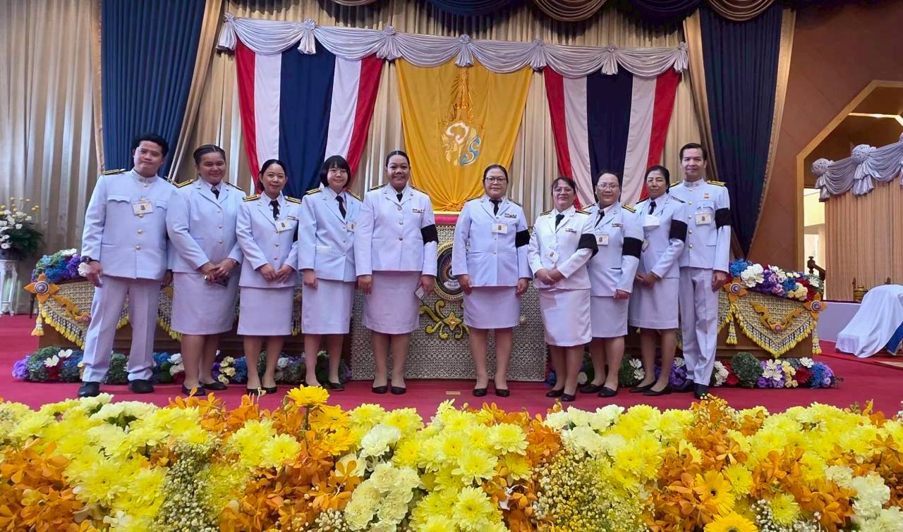 บรรยากาศเตรียมงานพิธีซ้อมใหญ่รับปริญญา วันที่ 28 ตุลาคม 2568